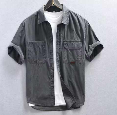 Manhattan Retro Cargo Shirt - Fashion Look