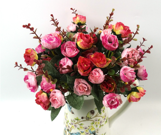 21-Head Diamond Rose Bouquet Image 6