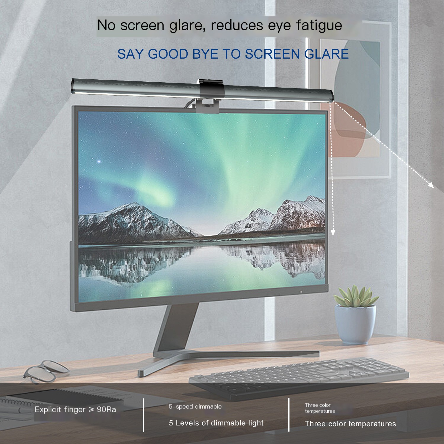Computer Screen Eye Protection Lamp 1