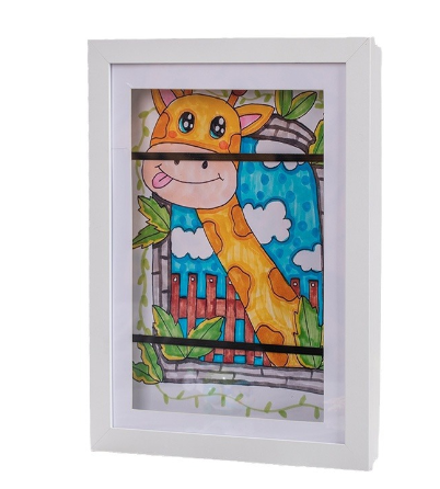 Magnetic picture frame image