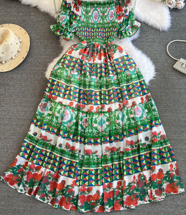 Bohemian Beach Dress Image 1