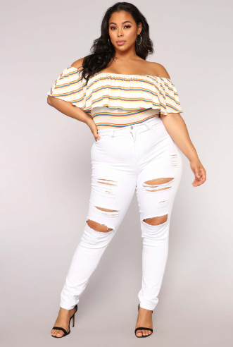 Black Raw Hem Skinny Jeans 3