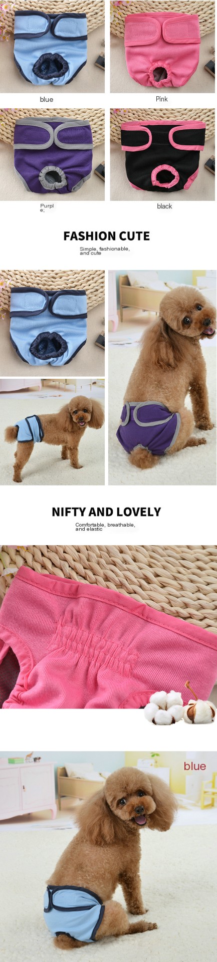 Pet Physiological Pants