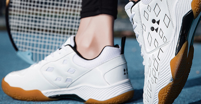 Pumby Badminton Shoes in Action