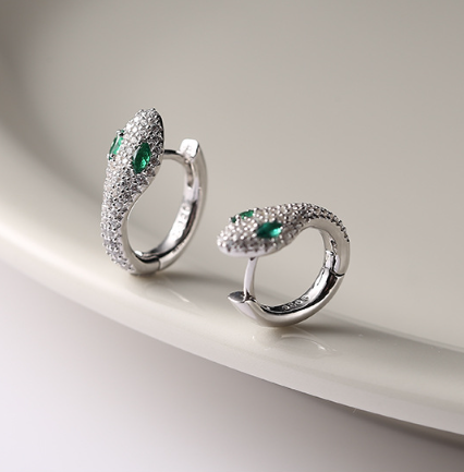 Zircon Crystal Earrings