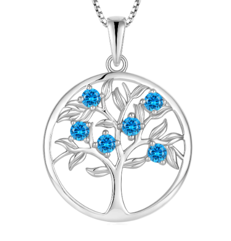 Tree of Life Silver Earrings