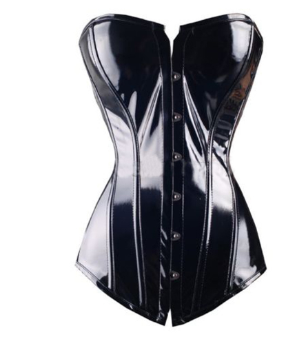 Vinyl Corset Image 3