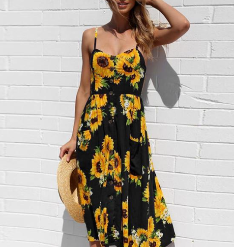 Floral Slip Dress 4
