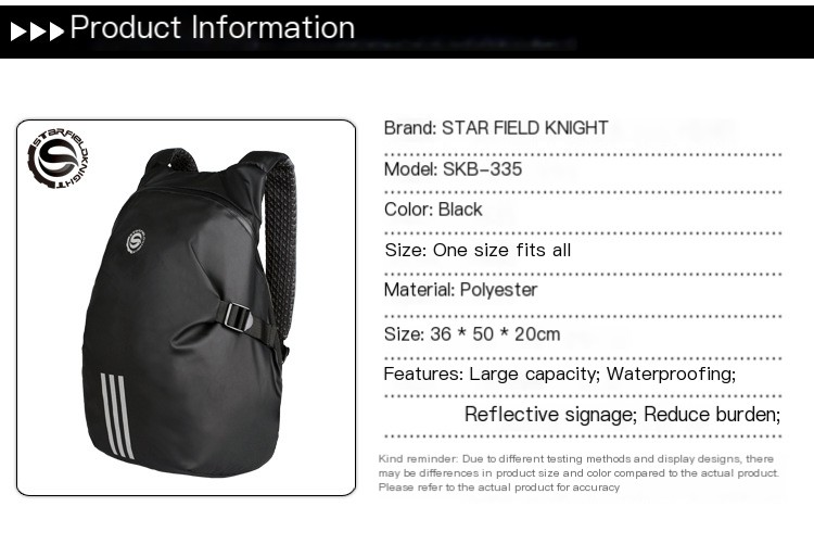 Motorcycle Backpack Image 1