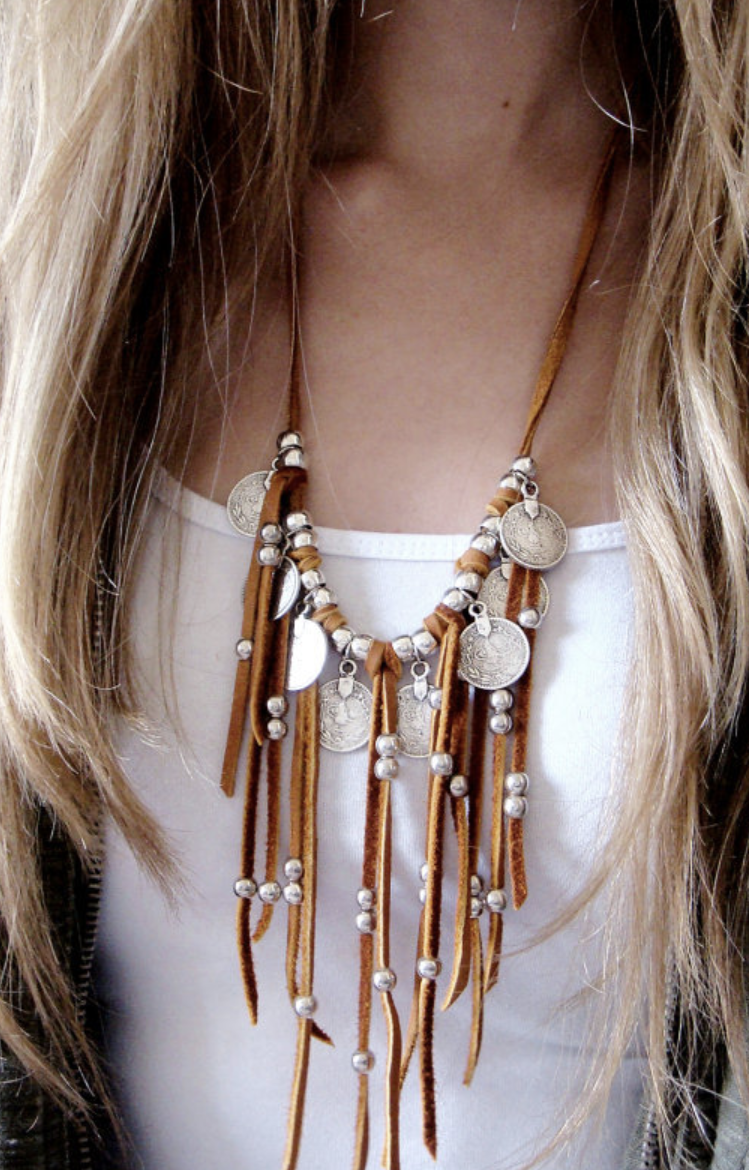 Bohemian Fringe Necklace