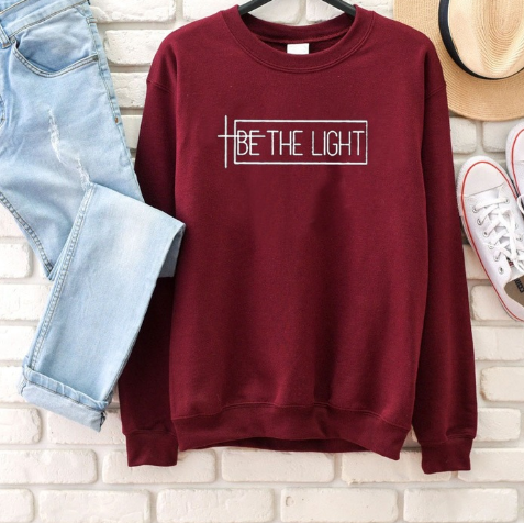 BE THE LIGHT Sweatshirt - Image 2