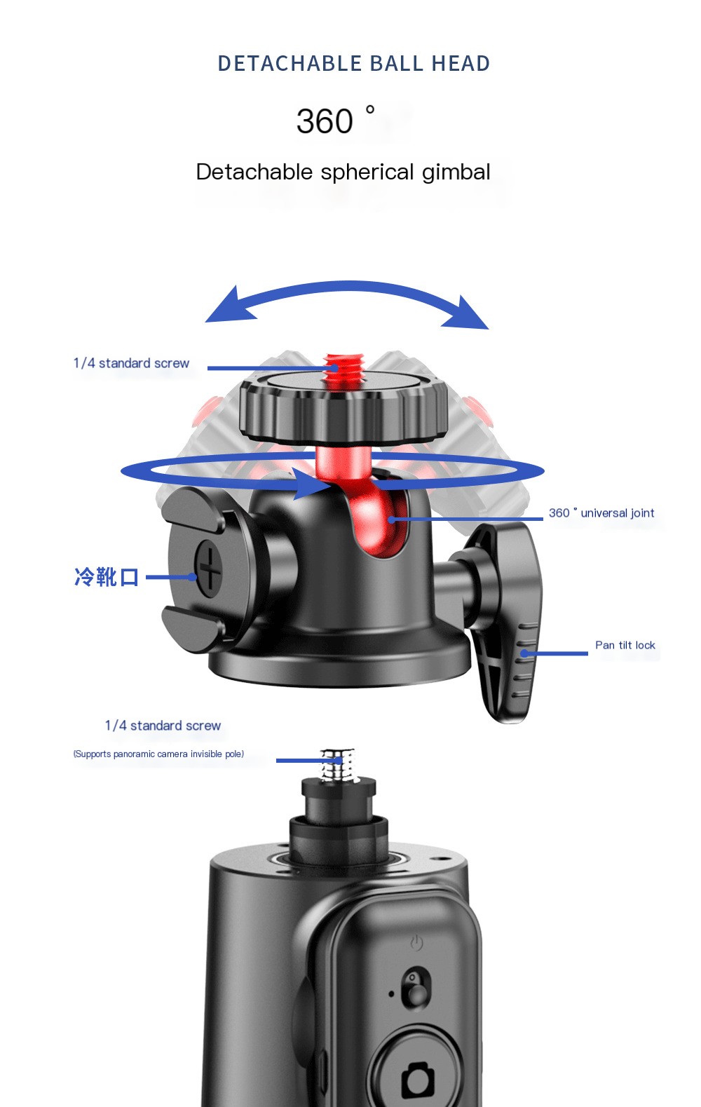 TOKQI Octopus Tripod C03