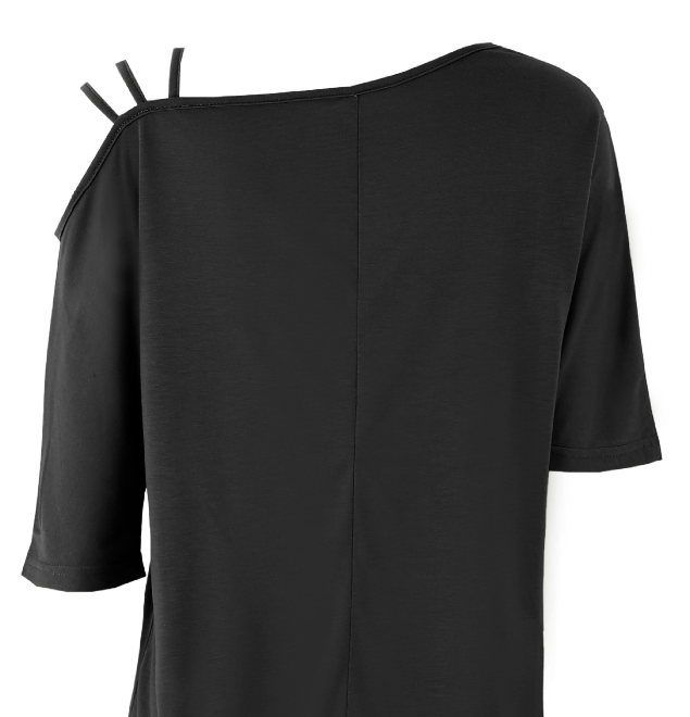 Model Wearing T-Shirt