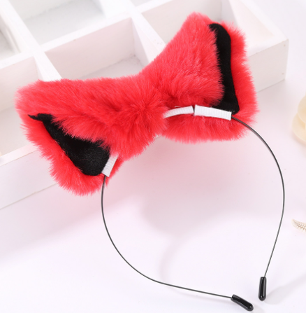 Cat Ear Headband - Gray