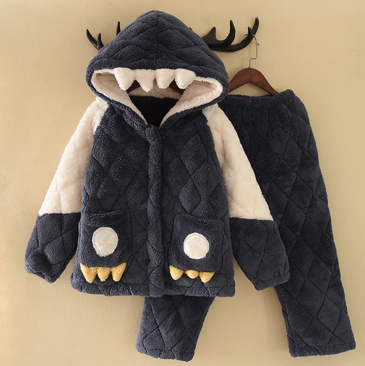 Children's Pajamas Dark Gray