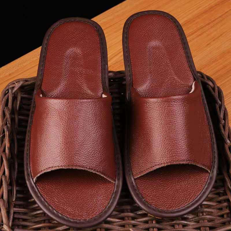 Home Leather Slippers