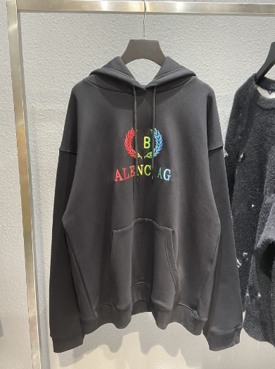Khaki Hoodie Sweatshirt Detail