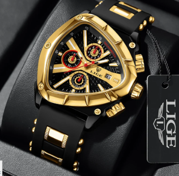 Lige Triangular Watch Image 2