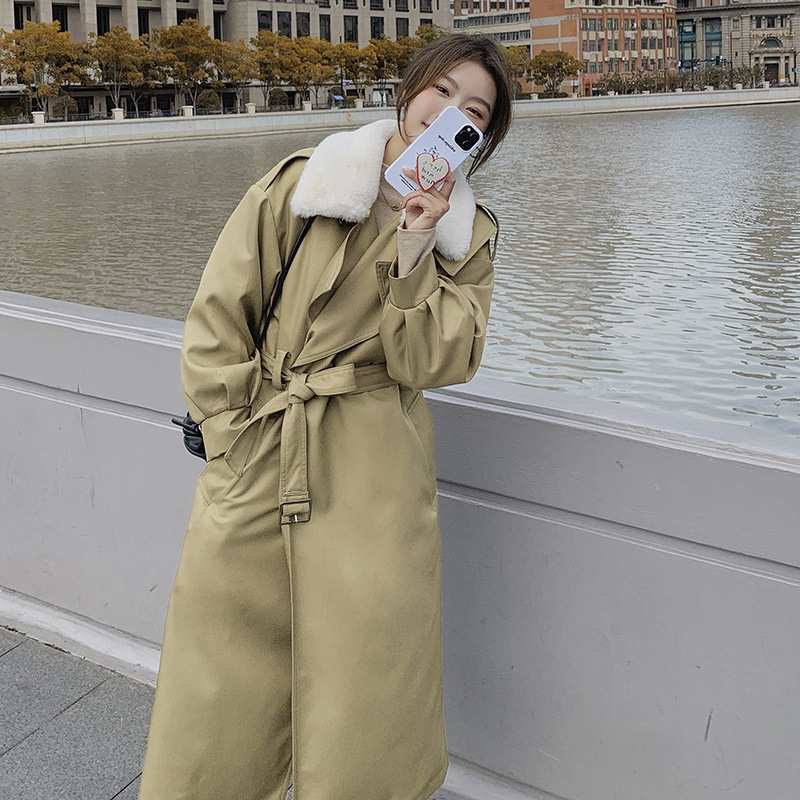 Khaki Green Coat