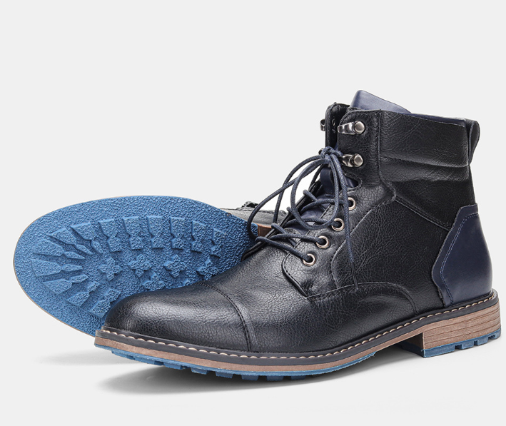 Men's High Top Work Leather Boots