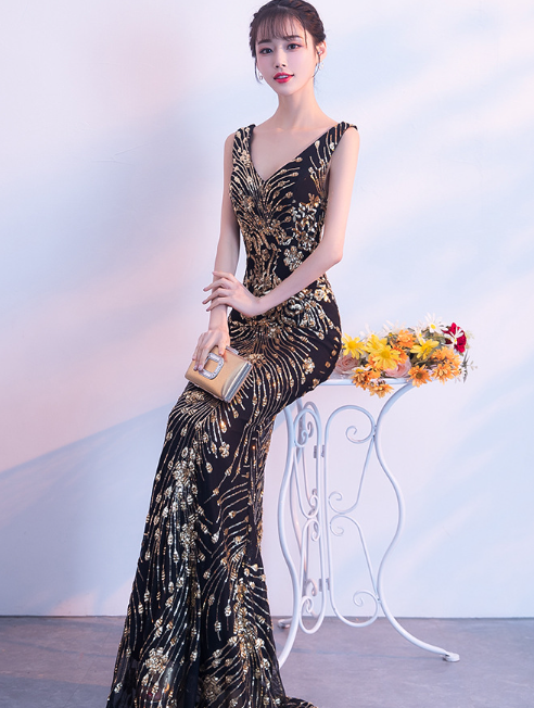 Glamorous Sequin Detail