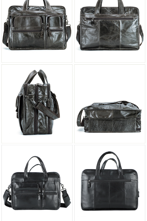 Vintage Casual Leather Backpack Image 6