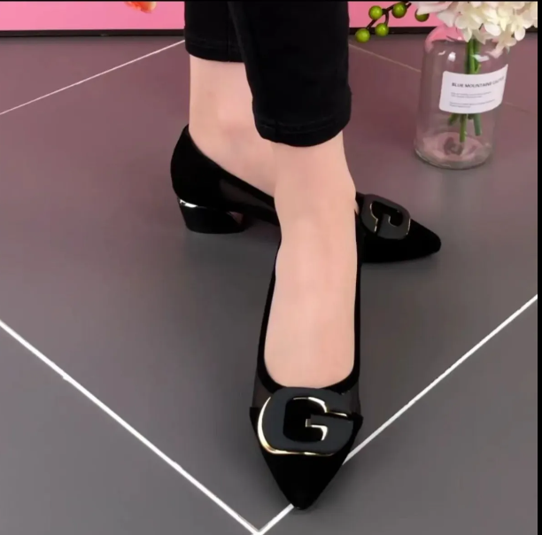 Summer Mesh Low Heels 4