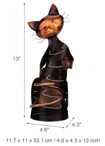 Cat Wine Rack