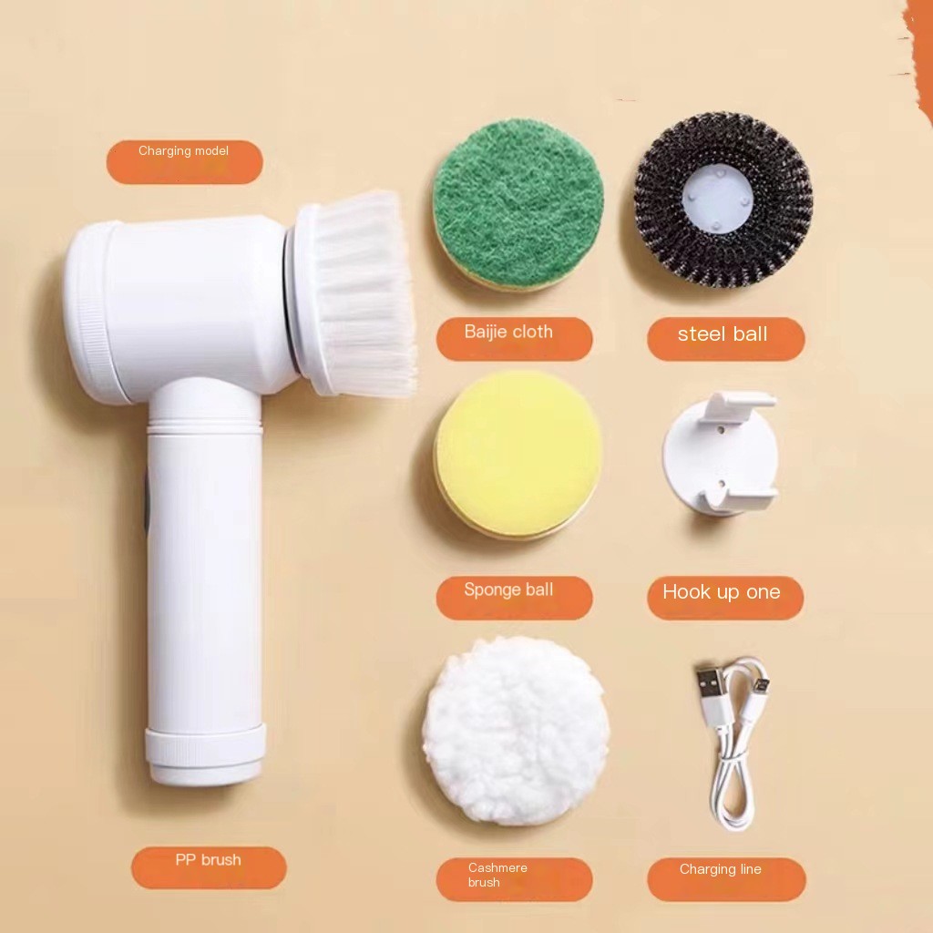 Cleaning Brush in Action