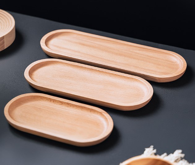 Wooden Fruit Plate Style 4