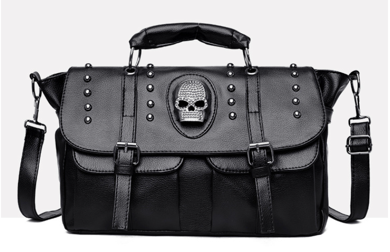 Skull Handbag Side View