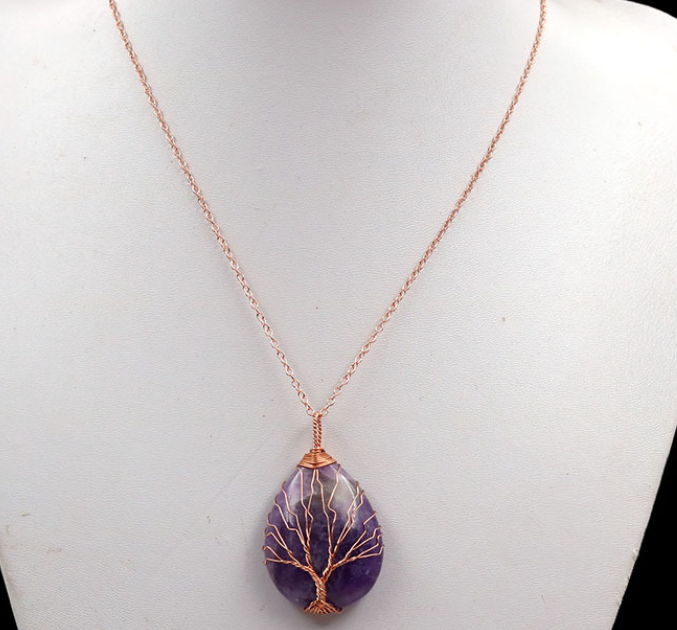 Rose Gold Necklace Image 3