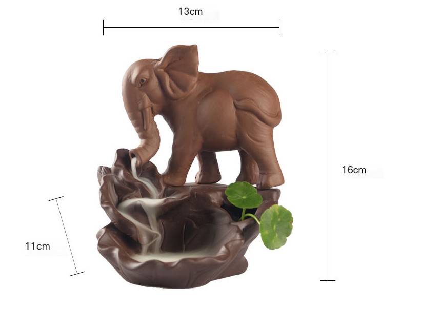 Elephant Incense Burner Style A