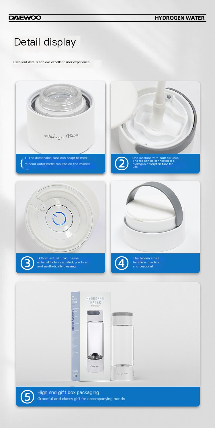 Hydrogen Water Bottle Image 9