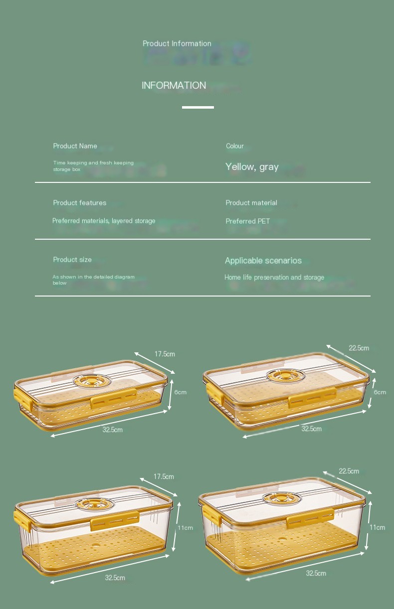 Fridge Storage Box 2
