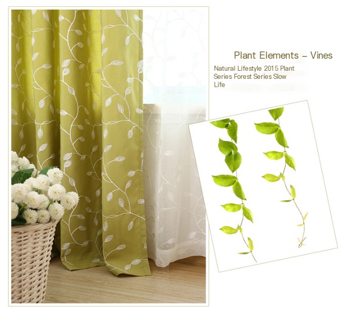 Leaf Design Embroidery