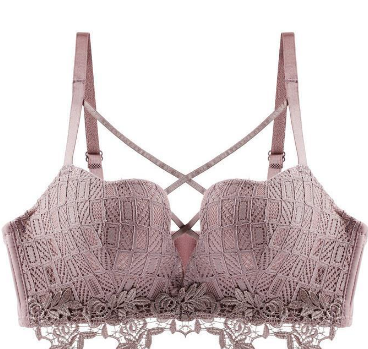 Cross Back Bra Set Image 2