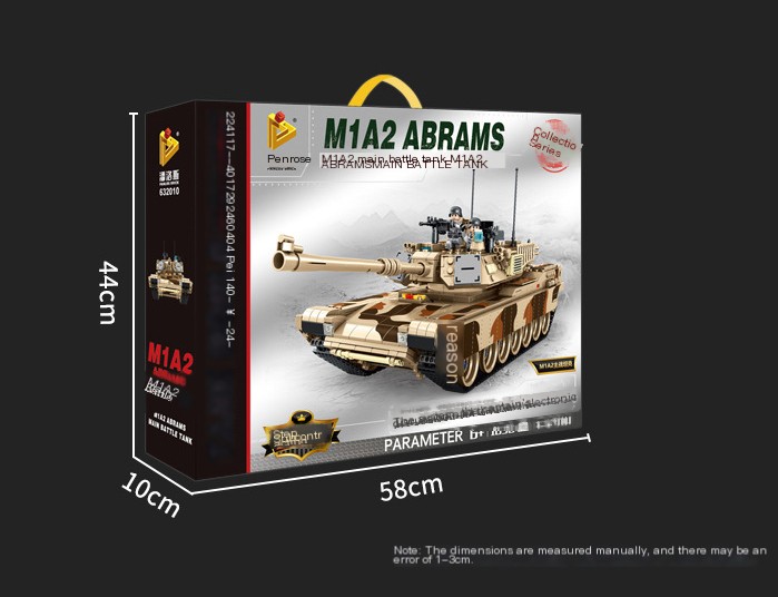 WW2 Military Leopard 2A4 Battle Tank Series Building Blocks Brick Model MOC Army Weapon Boy Set Kid Toy Childrens Christmas Gift