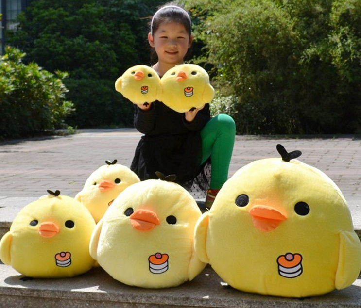 Yellow Chicken Plush Toy