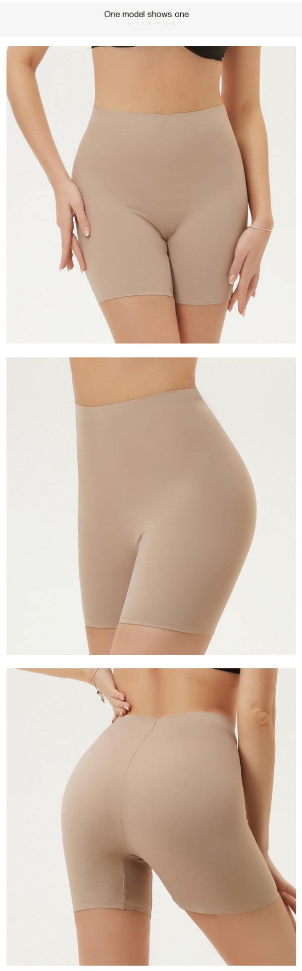 Seamless High-Waisted Shaping Panties