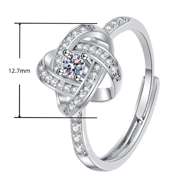 Four-Leaf Clover Ring