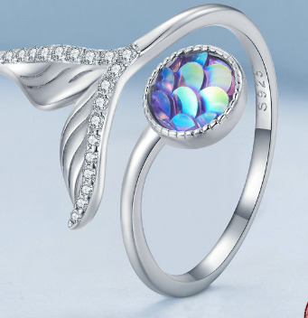 Ladies Sterling Silver Fashion Ring Image 1