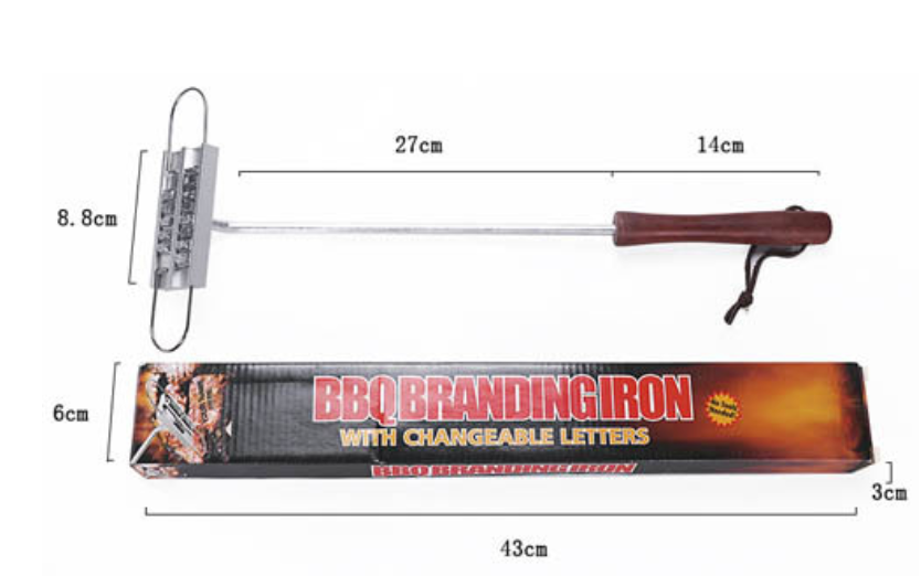 BBQ Branding Iron Image 1