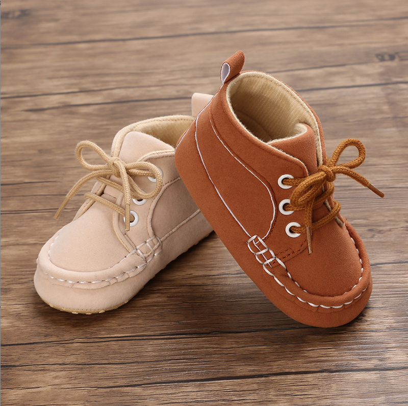 Baby Shoes in Apricot