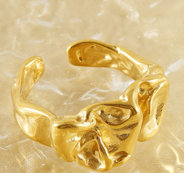 Irregular Adjustable Ring Image 4