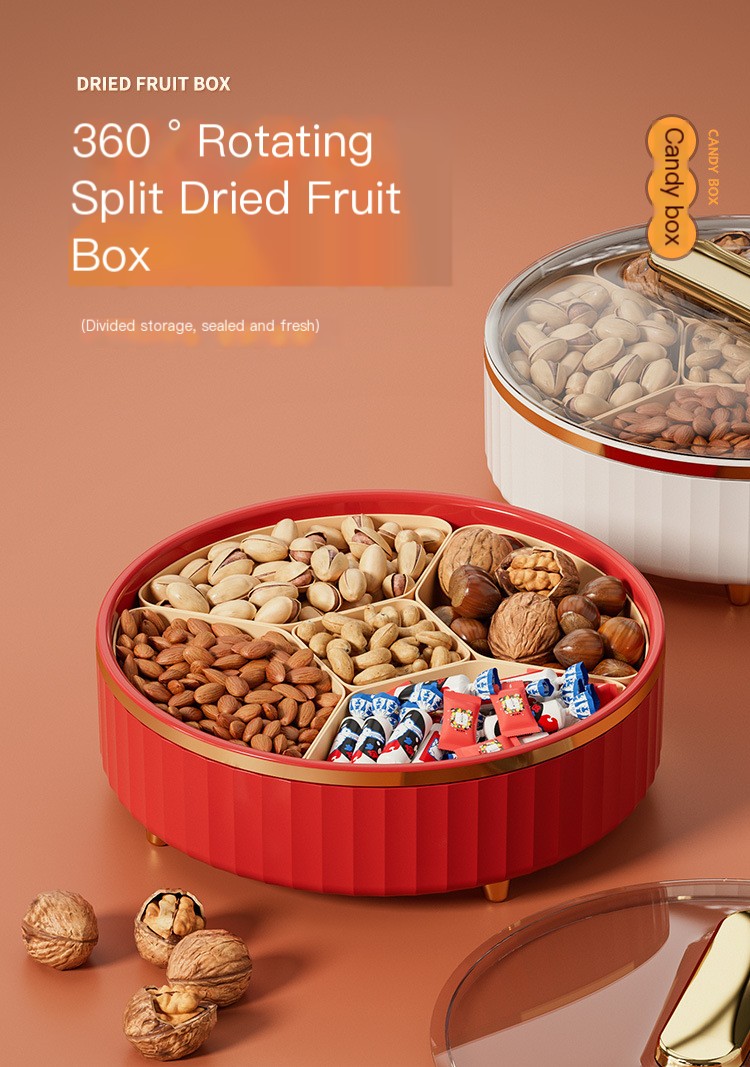 Luxury Rotating Snack Tray 1