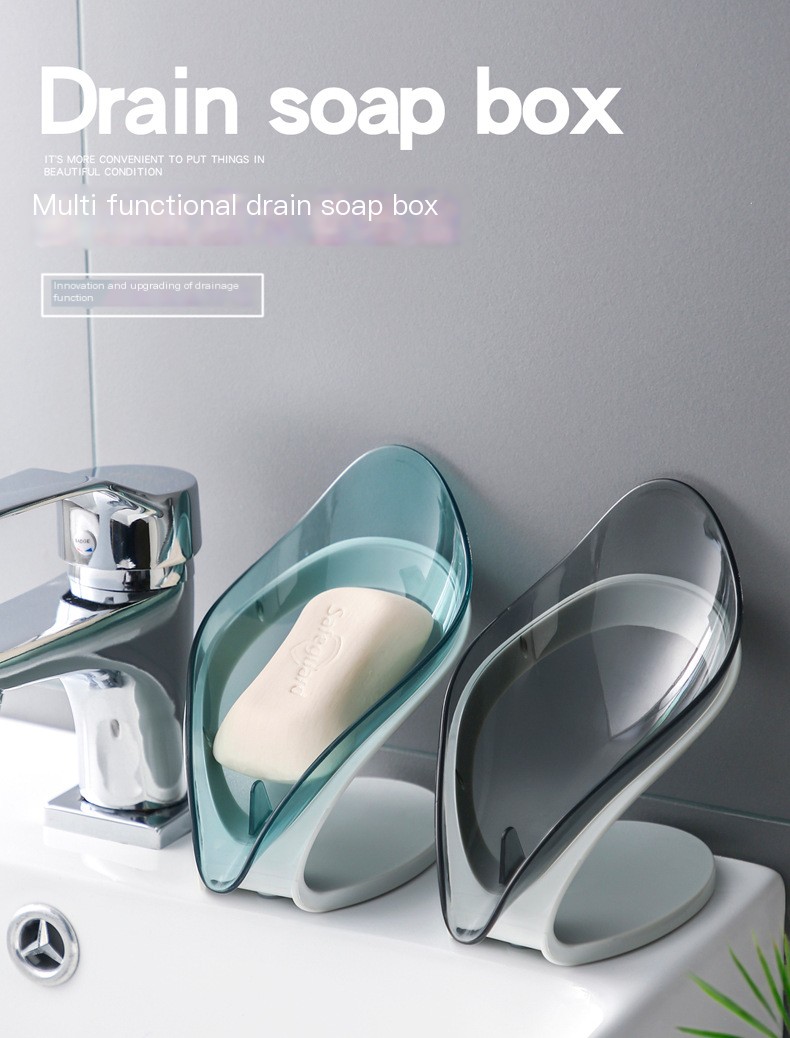 Creative Leaf-Shaped Soap Dish