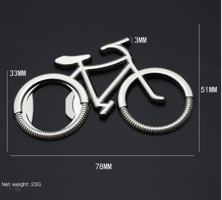 Creative Metal Sports Bicycle Bottle Opener