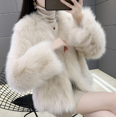 Faux Fur Coat 1