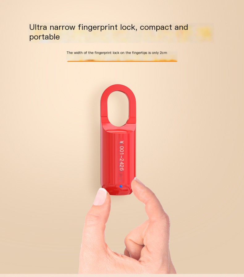 Fingerprint Padlock Image 6